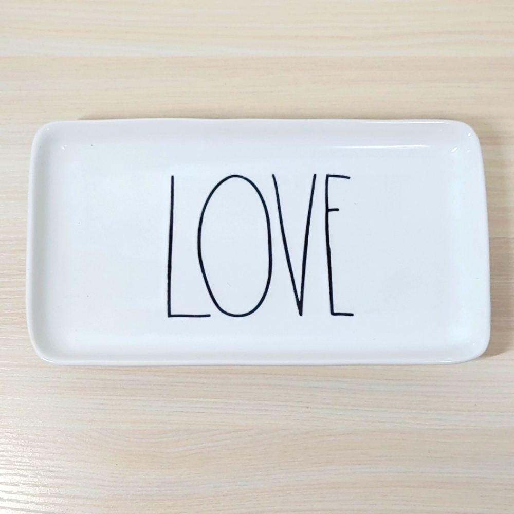 Rae Dunn "Love" Trinket Tray